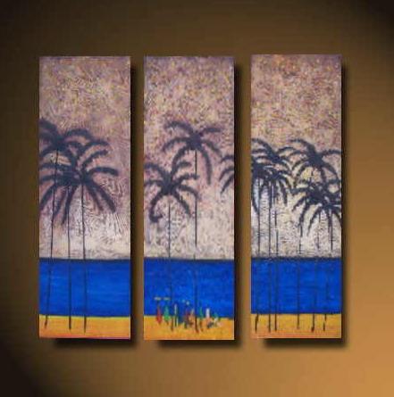 Dafen Oil Painting on canvas tress -set514